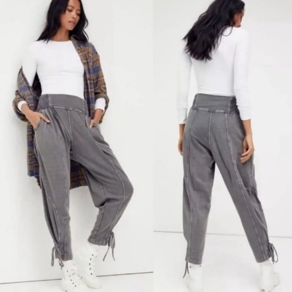 NWOT free people one Billie pants in gray women’s size‎ XS
